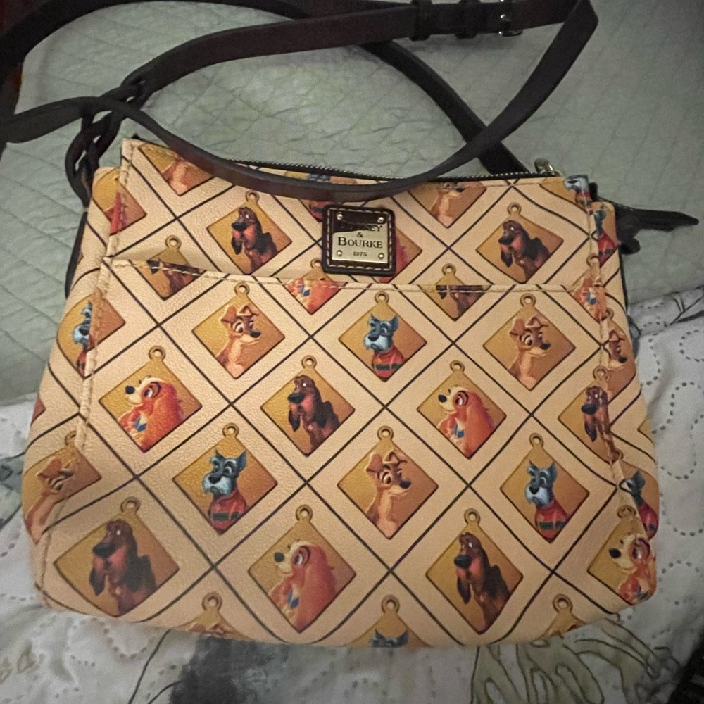 Dooney & Bourke Lady and the Tramp Patterned Shoulder Bag
